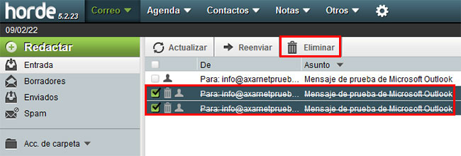 Gestionar tu email en webmail con Horde【Guía】