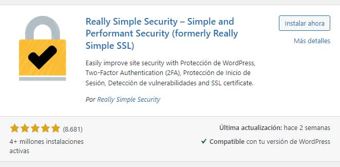 Really Simple SSL en WordPress 【Seguridad y HTTPS】
