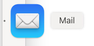 Aplicación Mail en macOS